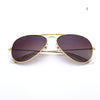 Fashion Gradient Rimless Sunglasses Frog Mirror